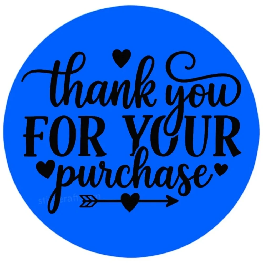 Thank You for Your Purchase Stickers – 2